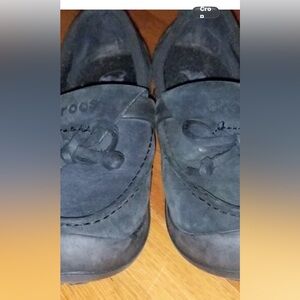 CROCS leather moccasins